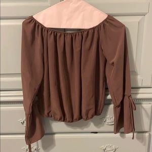 Boutique off the shoulder top